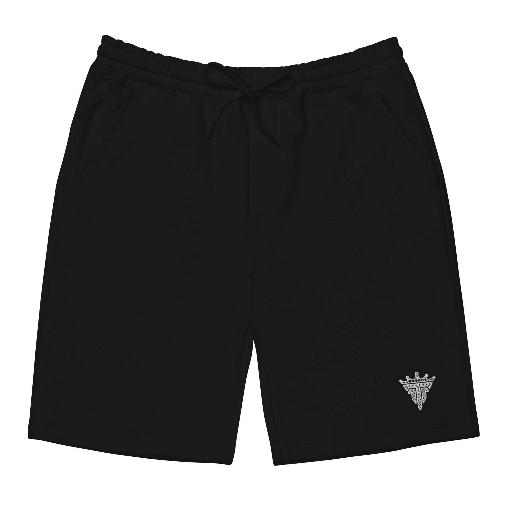 Embroidered Brand Logo Shorts