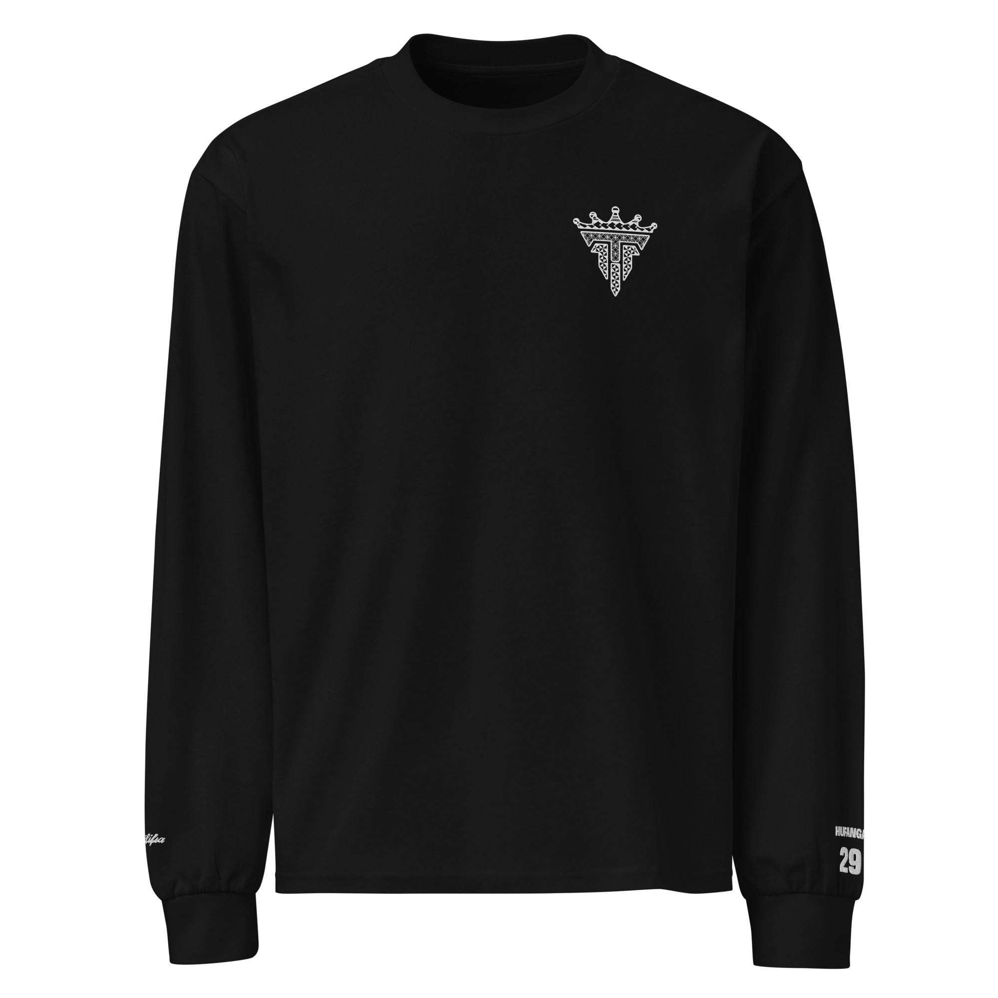 Embroidered Hufanga Family Logo Long Sleeve